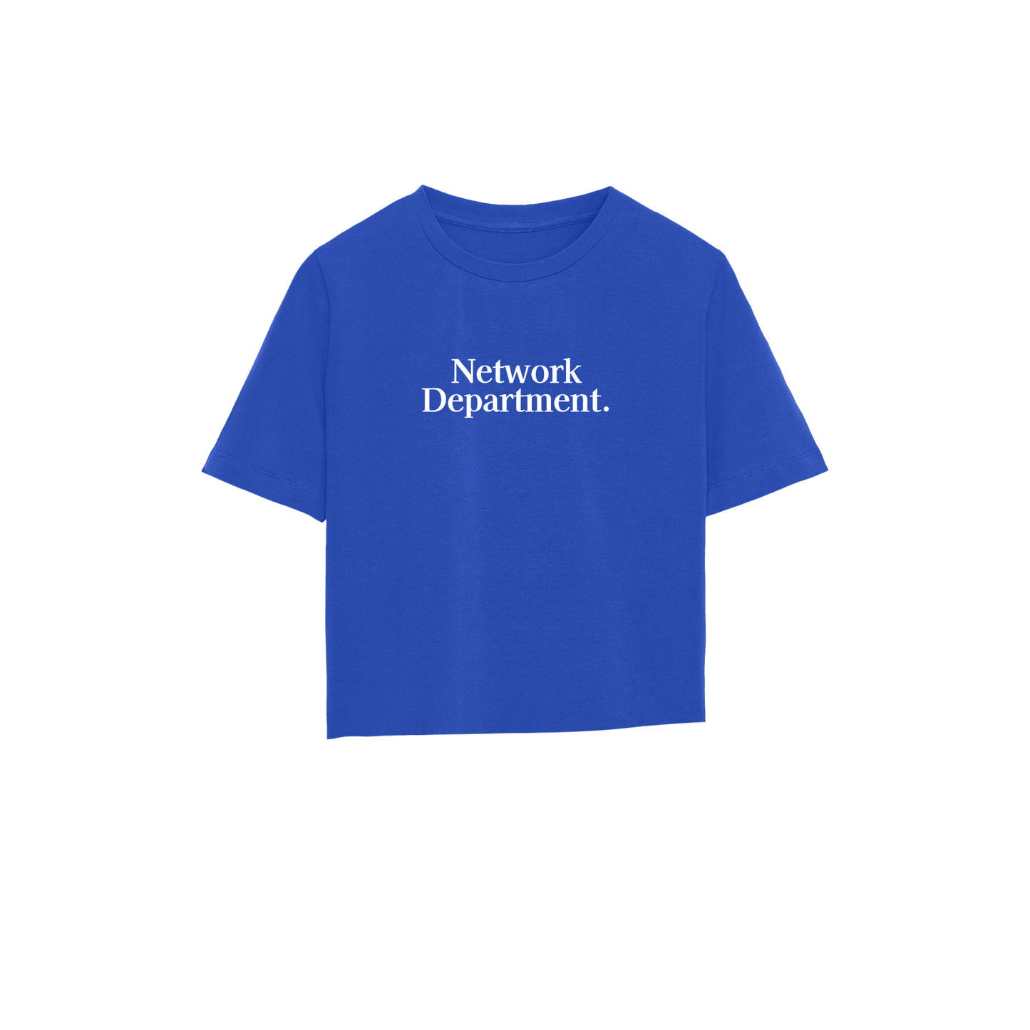 Network Dept Crop Tee