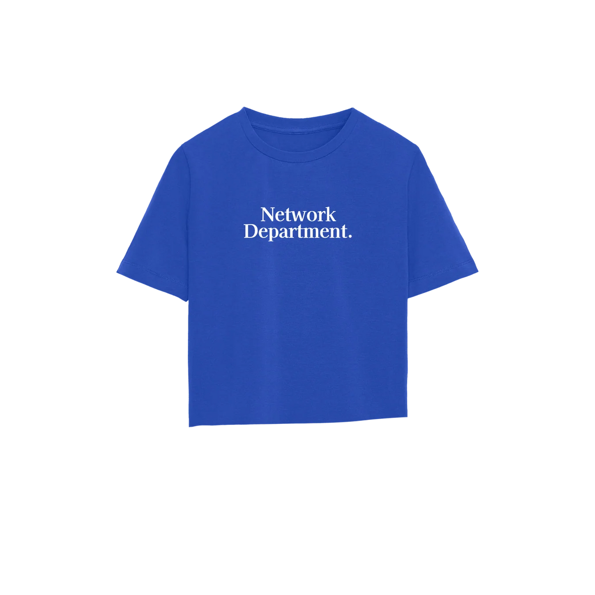 Network Dept Crop Tee